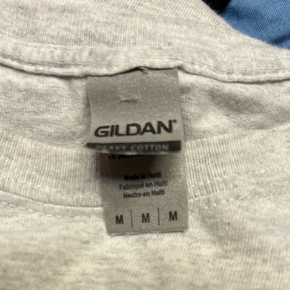 Hippie Retro Groovy Mushroom T Shirt Gray Size Medium - Picture 5 of 5